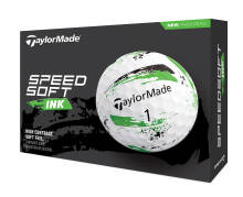 TaylorMade Golfball SpeedSoft Ink Grün 1 Dutzend