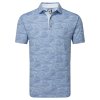 FootJoy Polo Golf Course Grau-Gemustert Herren