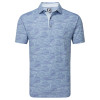 FootJoy Polo Golf Course Grau-Gemustert Herren