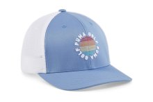 Puma Golf Cap Twilight Trucker Weiß/Blau One Size