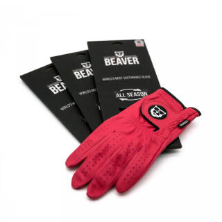 Beaver Golf Handschuh All Season Sunset Red Herren Linker Handschuh