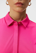 J.Lindeberg Golf Polo Dena Sleeveless Himbeer Damen