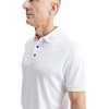 Abacus Golf Polo Hammel Drycool Weiß Herren