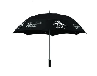 Penguin Schirm Pete Print Schwarz