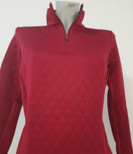 Callaway Golf Layer Quilted Fleece Weinrot Damen