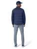 Penguin Golf Jacke Insulated Mixed Media Blau Herren