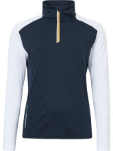 Abacus Golf Layer Cypress Halfzip Navy-Weiß-Gold Damen
