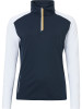 Abacus Golf Layer Cypress Halfzip Navy-Weiß-Gold Damen