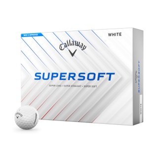 Callaway Golfball Supersoft 2025 Weiß 1 Dutzend