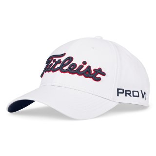 Titleist Golf Cap Tour Performance Weiß/Navy/Rot One Size