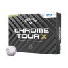 Callaway Golfball Chrome Tour X  TripleTrack Weiß 1 Dutzend