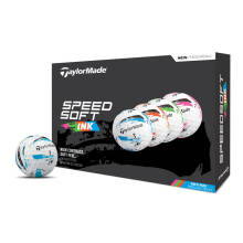 TaylorMade Golfball SpeedSoft Ink Multi 1 Dutzend
