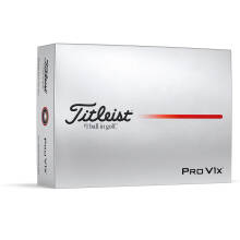 Titleist Golfball Pro V1X 2025 Weiß 1 Dutzend