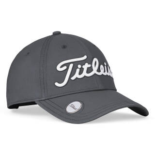 Titleist Golf Cap Players Performance Ball Marker 2025 Charcoal/Weiß