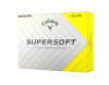 Callaway Golfball Supersoft 2025 Gelb 1 Dutzend