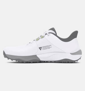 Under Armour Golfschuh Drive Pro Spikeless Wide Weiß-Grau Herren