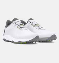 Under Armour Golfschuh Drive Pro Spikeless Wide Weiß-Grau Herren