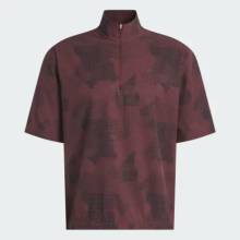 Adidas Windshirt GO-TO DWR SS HZ Bordeaux Herren