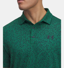 Under Armour Golfpolo Playoff 3.0 Printed Grün-Gemustert Herren