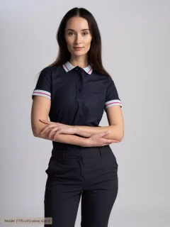 Cross Golf Polo Ayaka Navy Damen