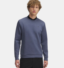 Under Armour Pullover Drive Midlayer Crew Blaugrau Herren