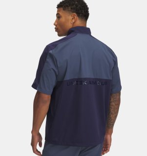 Under Armour Windshirt Drive Kurzarm Blau Herren