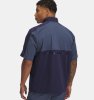 Under Armour Windshirt Drive Kurzarm Blau Herren