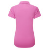 FootJoy Golf Polo Jacquard SS Pink Damen