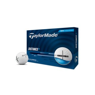 TaylorMade Golfball Distance+ weiß 1 Dutzend
