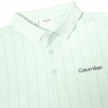 Calvin Klein Polo Cape Club Hellgrün Gestreift Herren