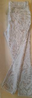 Alberto Golf Hose Jana Beige-Golden Print Damen