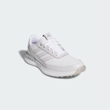 Adidas Golfschuh S2G 25 Spikeless Leather Weiß-Grau Damen