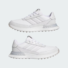 Adidas Golfschuh S2G 25 Spikeless Leather Weiß-Grau Damen