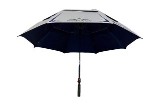 Sun Mountain Golfschirm H2NO-Serie Navy-Silber mit UV