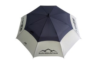 Sun Mountain Golfschirm H2NO-Serie Navy-Grau mit UV