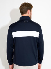 Abacus Sportwear Layer Club Midlayer Navy-Weiß Herren
