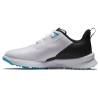 FootJoy Golfschuh Fuel Spikeless Weiß-Schwarz Junior