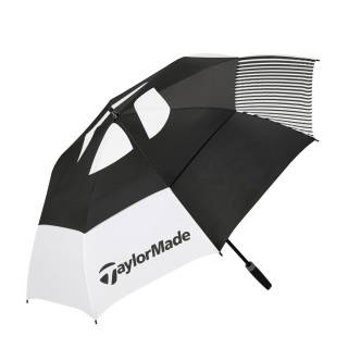 TaylorMade Golfschirm TM25 Canopy 64" Schwarz-Weiß