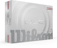 Wilson Golfball Duo Soft TRK360 Weiß 1 Dutzend
