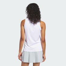 Adidas Golf Polo Ultimate365 Zip Mock Weiß Damen