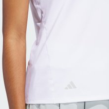 Adidas Golf Polo Ultimate365 Zip Mock Weiß Damen