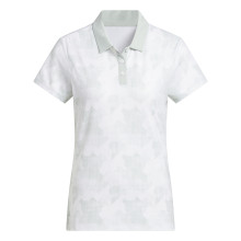 Adidas Golf Polo Ultimate365 Printed Grün-Weiß Damen