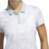 Adidas Golf Polo Ultimate365 Printed Grün-Weiß Damen