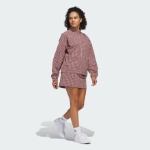 Adidas Golf Jacke Ultimate365 Gingham Aurora Ruby/Braun Damen EU L