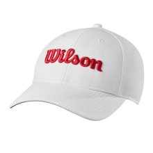 Wilson Golf Cap Tour Weiß-Rot Herren One Size