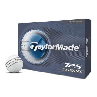 Taylormade Golfball TP5 Stripe Weiß