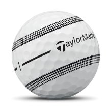 Taylormade Golfball TP5 Stripe Weiß