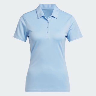 Adidas Polohemd Solid Performance Hellblau Damen