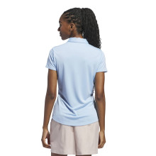Adidas Golf Polo Solid Performance Hellblau Damen