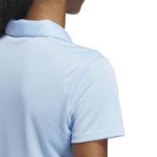 Adidas Golf Polo Solid Performance Hellblau Damen